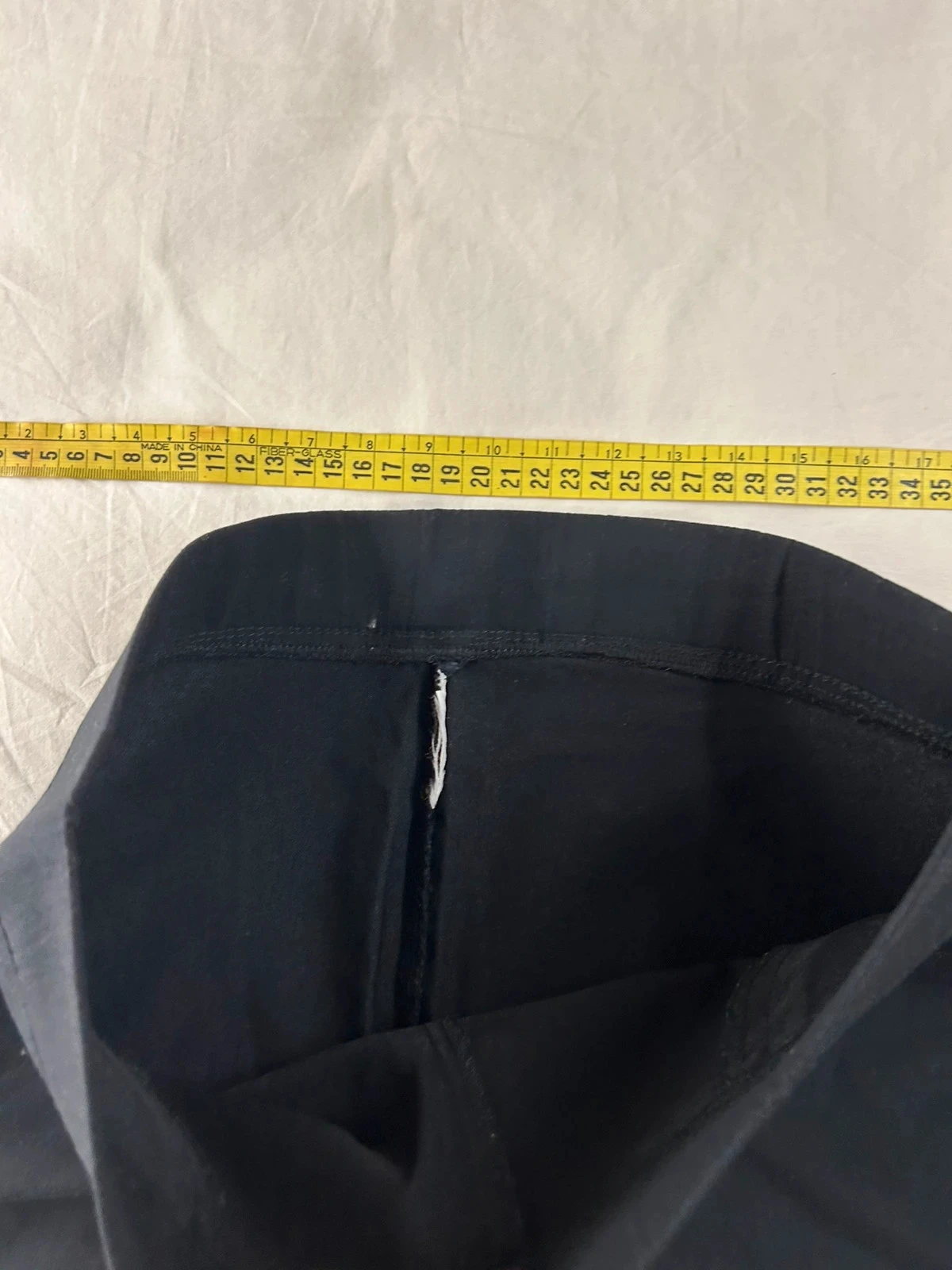 Zwarte rechte broek vintage maat 38 – photo 7